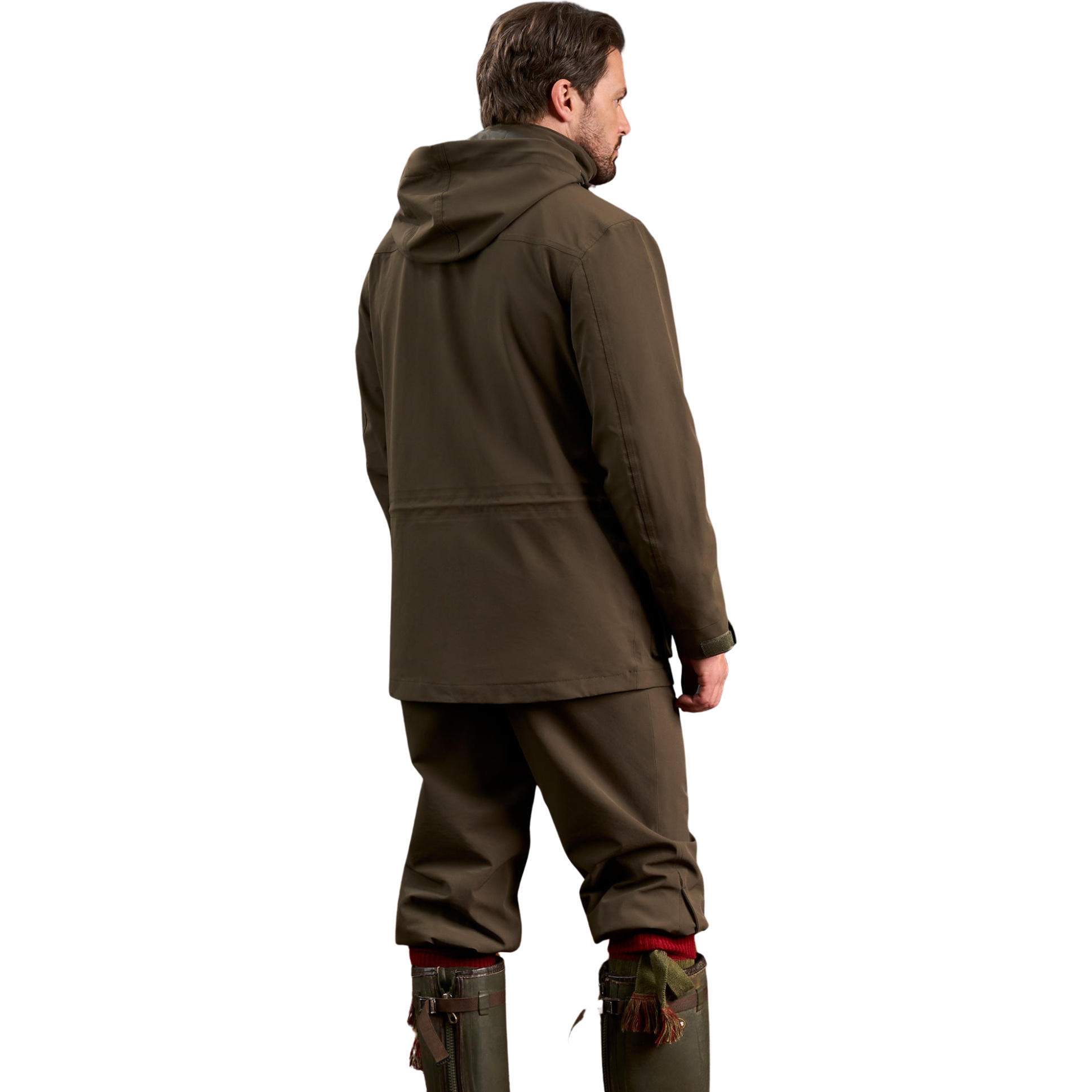 2025 Alan Paine Mens Dunswell Field Coat DUNGCOT - Olive - Mens